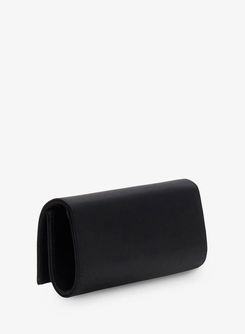 جس حقيبة يد نسائية مطبوعة بإغلاق قلاب - Image 2